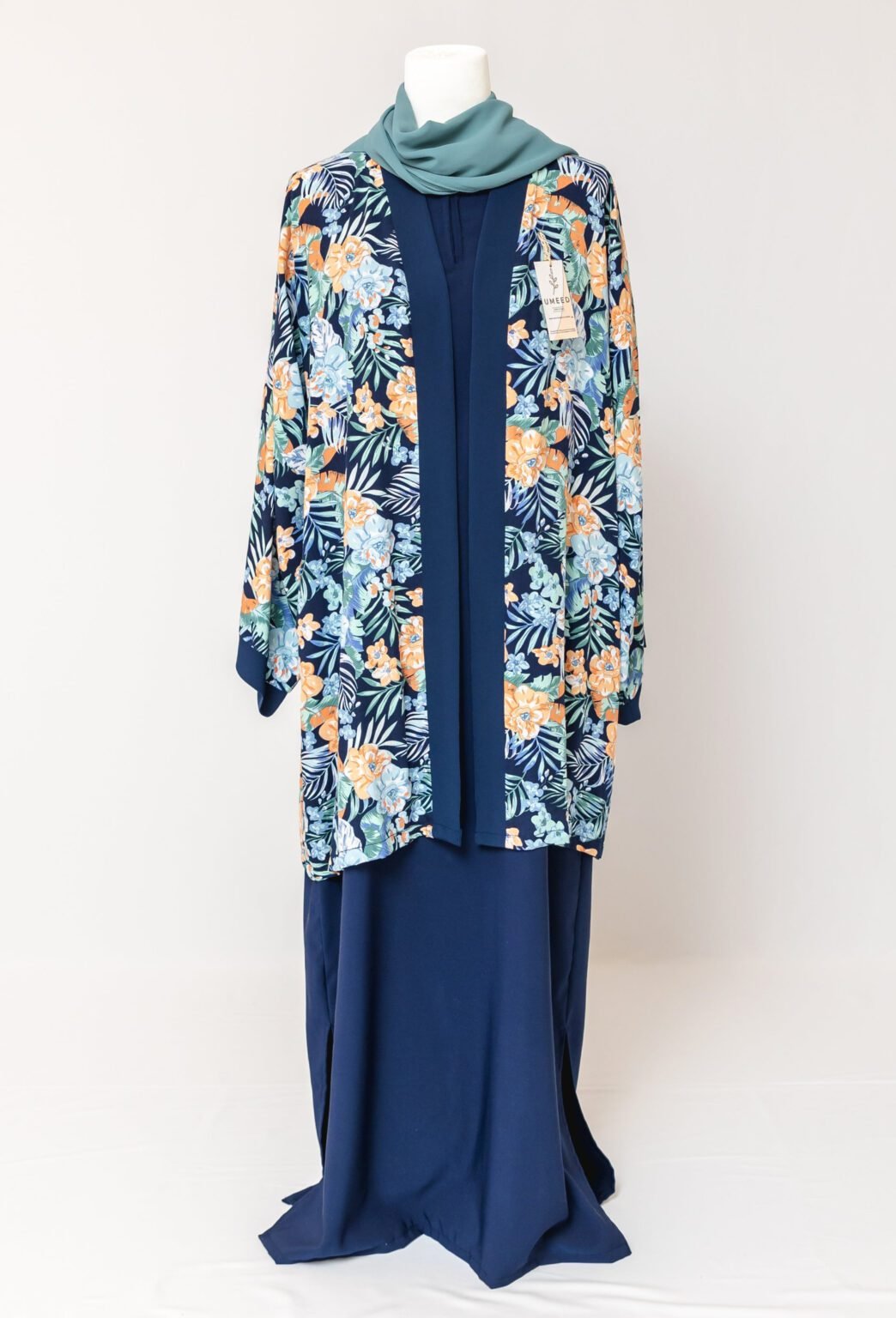 (3-pc set) Island Paradise kimono Co-ord Set