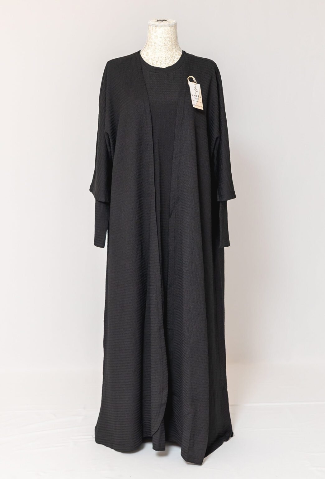 Sleek Co-ord Dress Set With Slip