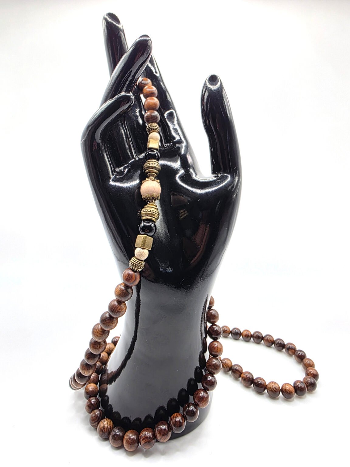 Real Sandalwood Misbaha w/ Maple Wood Crown