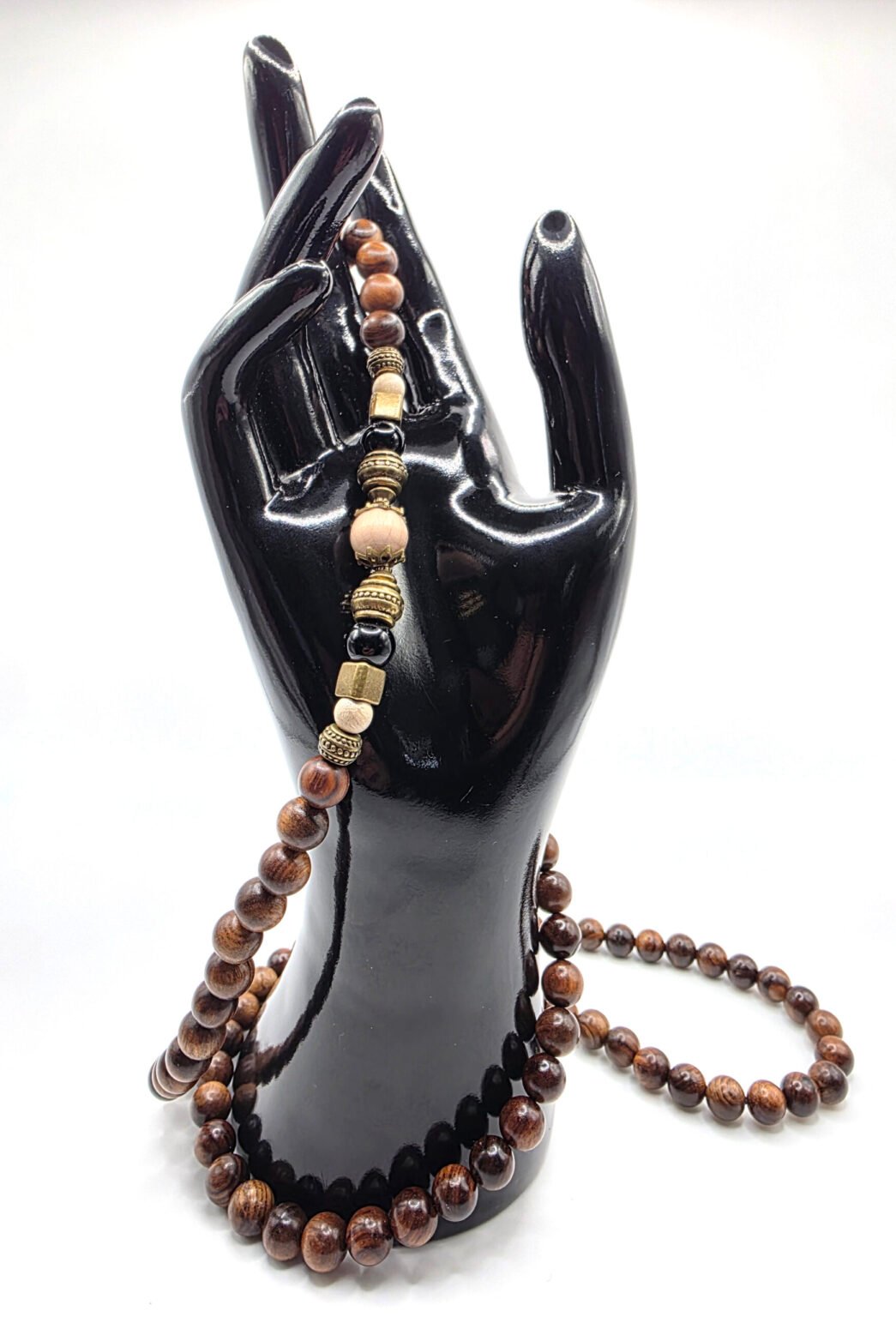Real Sandalwood Misbaha w/ Maple Wood Crown